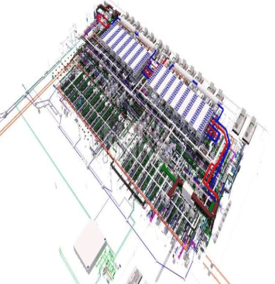 MEP BIM Coordination for Hyperscale Data Center