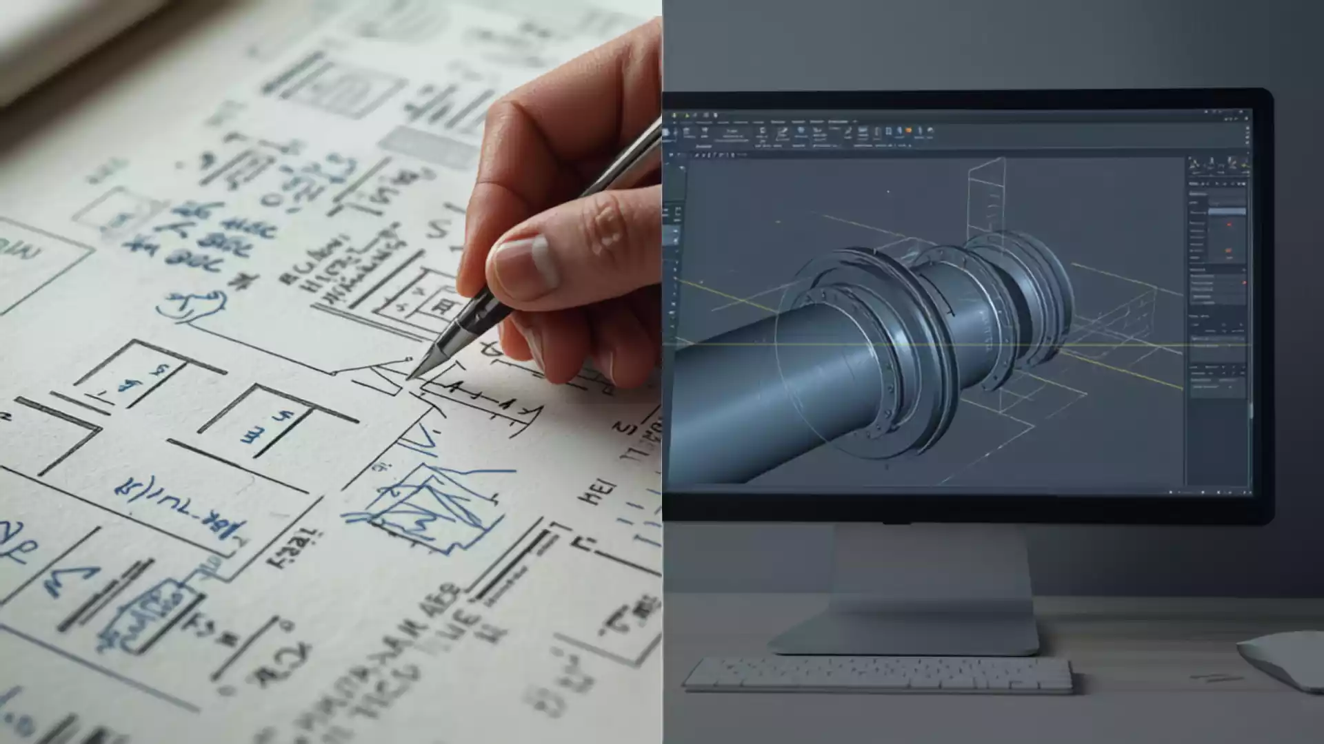 Comparison of handwritten piping engineering formulas and piping stress analysis software